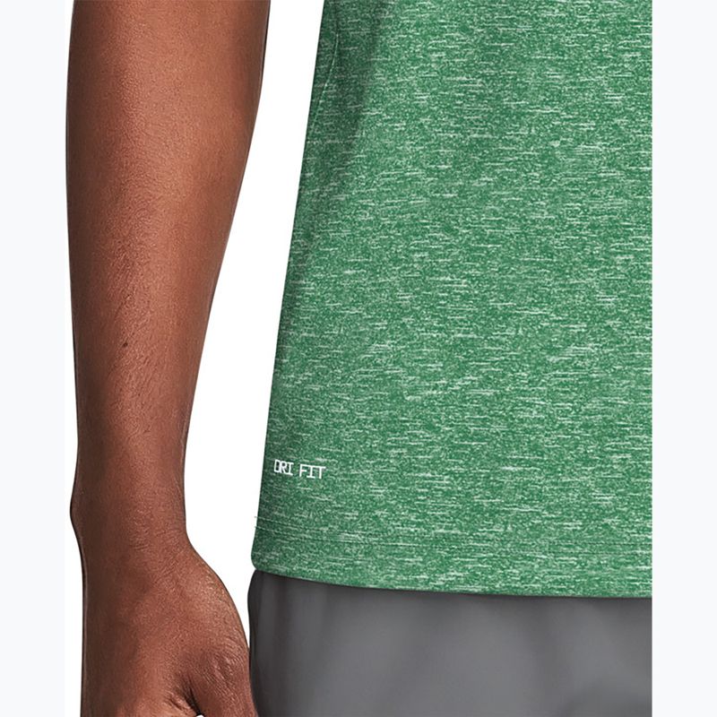 Koszulka do pływania męska Nike Heather Hydroguard malachite 6