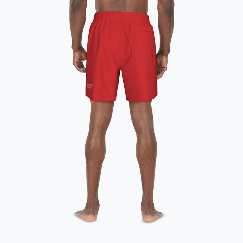 Szorty kąpielowe męskie Nike Specs 7" Volley university red 3