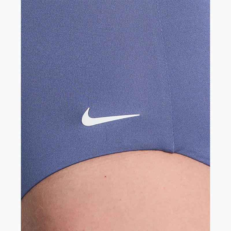 Strój pływacki jednoczęściowy damski Nike Essential V-Neck slate 4