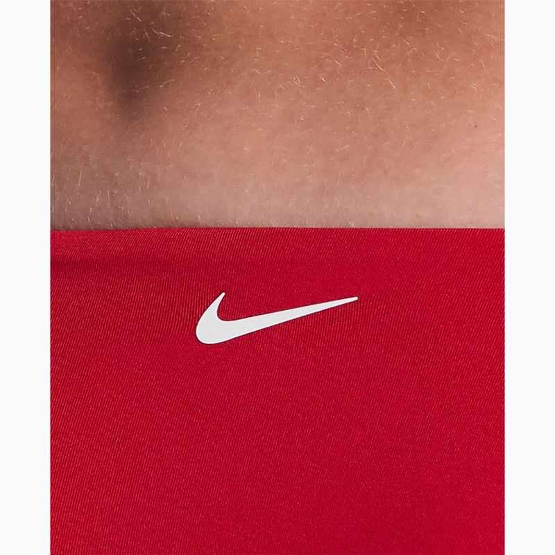 Strój pływacki dwuczęściowy damski Nike Essential Bralette Bikini gym red 6