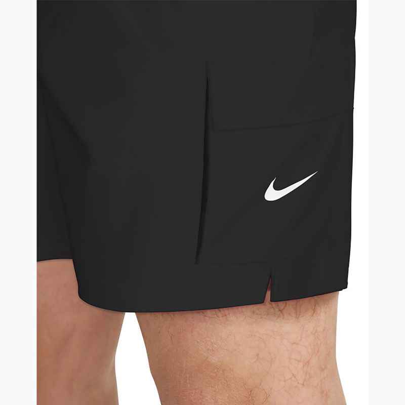 Szorty kąpielowe męskie Nike Voyage Solid Essential 5" Volley black 7