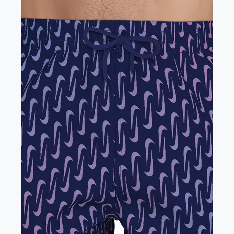 Szorty kąpielowe męskie Nike Breaker Swoosh 5" Volley midnight navy 6