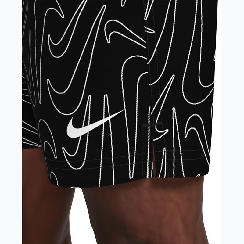 Szorty kąpielowe męskie Nike Breaker Logofetti 5" Volley black 7