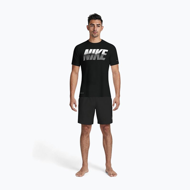 Koszulka męska Nike Hydroguard Ocean Merge black 2