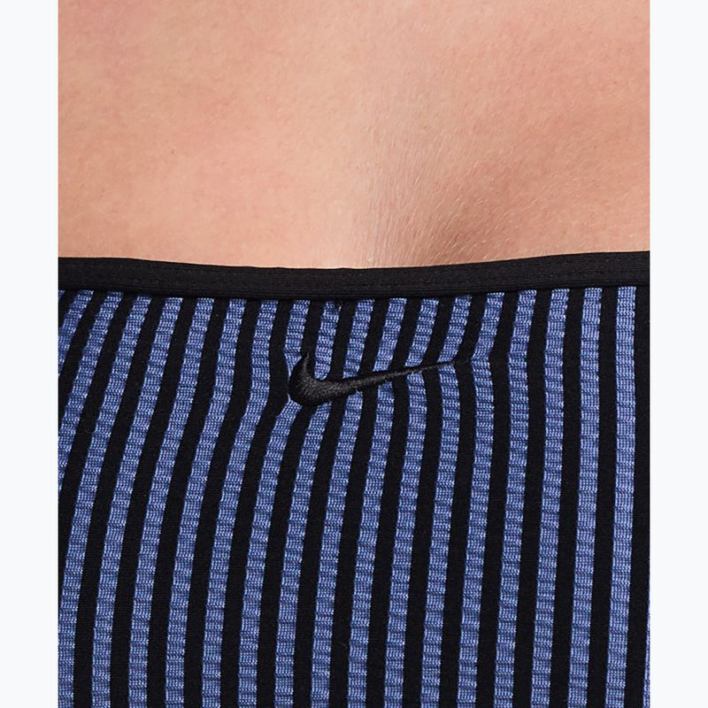 Góra od stroju pływackiego Nike Ripple Texture Bralette Classic Bikini slate 4