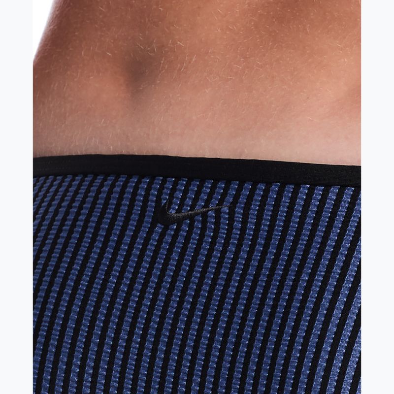 Dół od stroju pływackiego Nike Ripple Texture Hipster Bikini slate 4