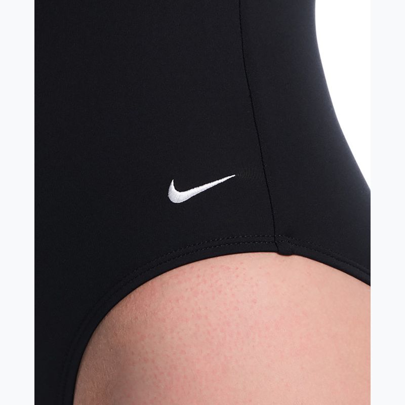 Strój pływacki jednoczęściowy damski Nike Essential U-Back black 4