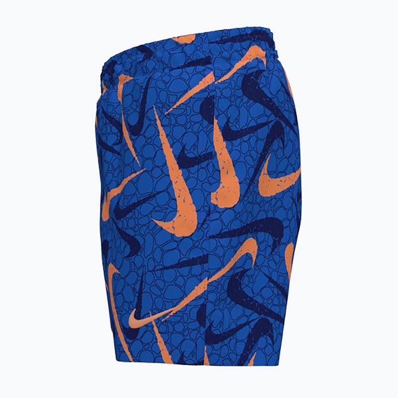 Szorty kąpielowe dziecięce Nike Breaker Pebble 4" Volley ble crystal 3