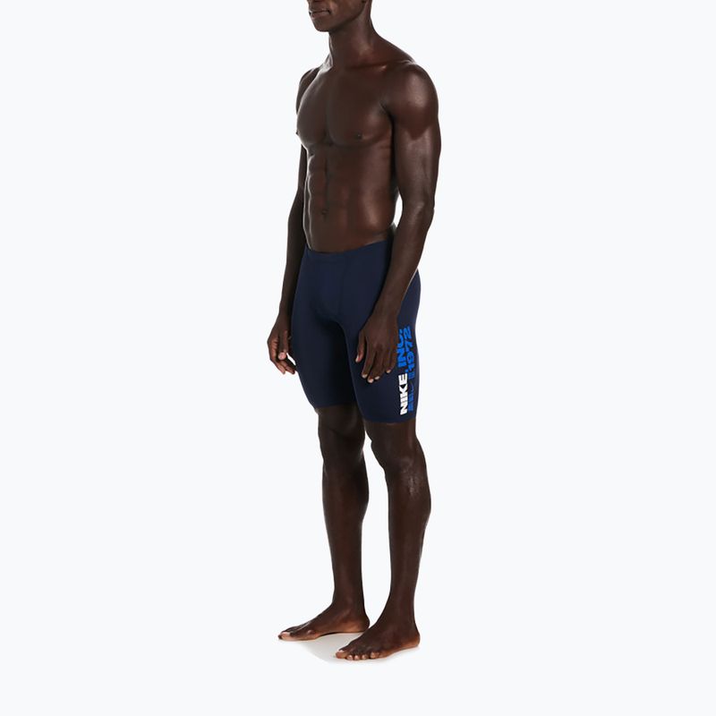 Jammery pływackie Nike Hydrastrong Nike Inc 1972 midnight navy 2