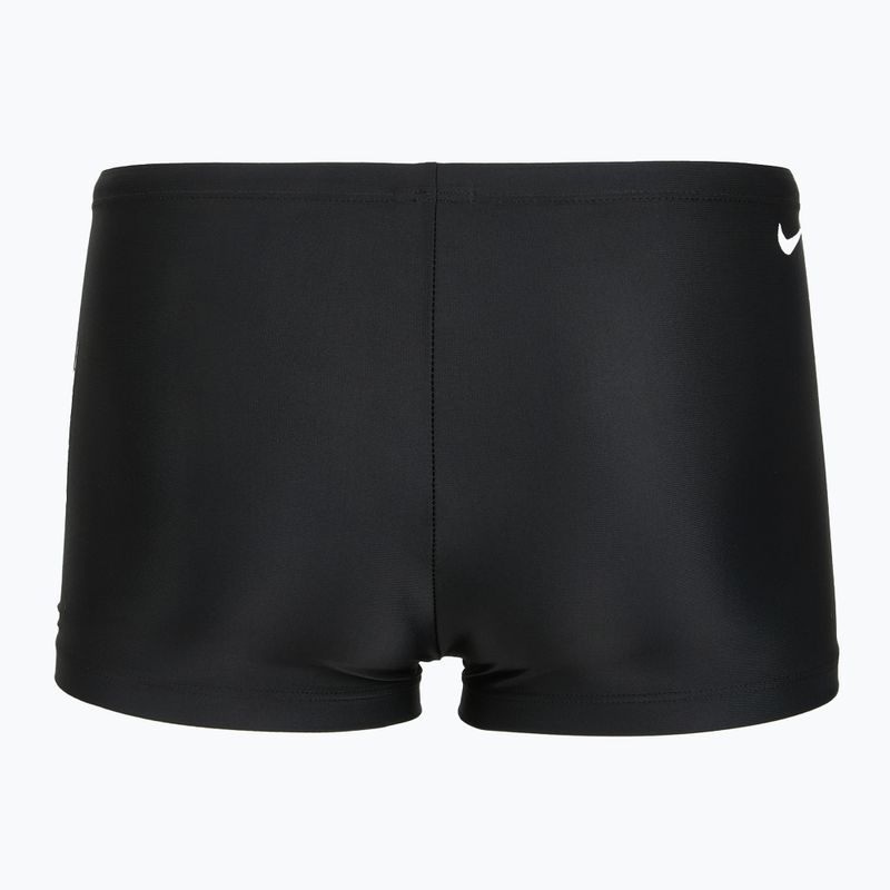 Kąpielówki pływackie Nike Logo Graphic Square Leg black 2