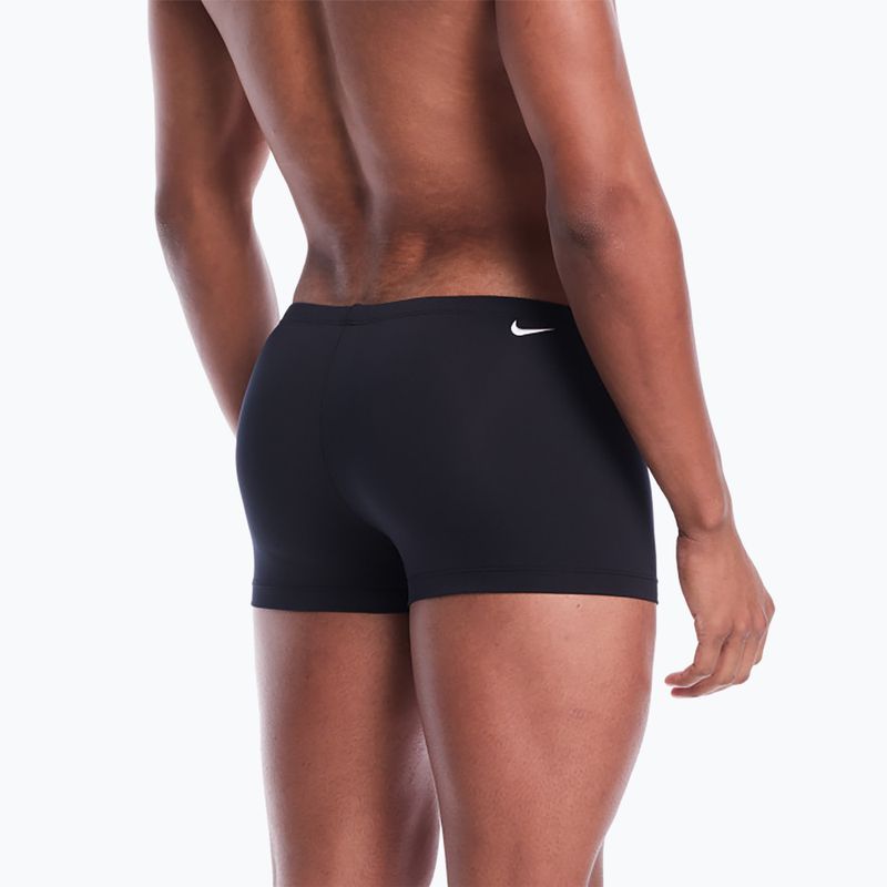 Bokserki kąpielowe męskie Nike Logo Graphic Square Leg black 3