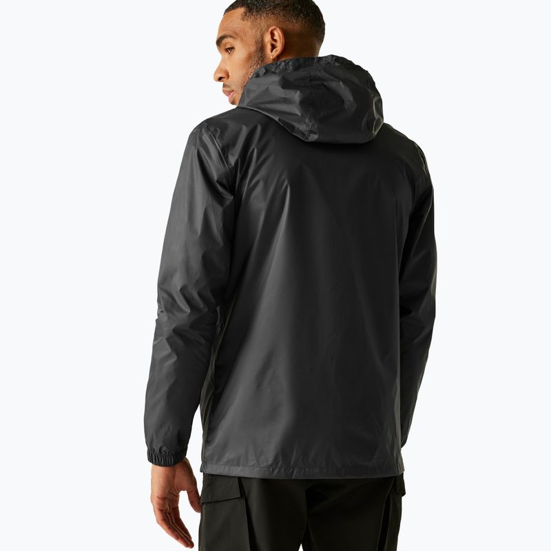 Kurtka przeciwdeszczowa męska Regatta Pack-It III seal grey 3