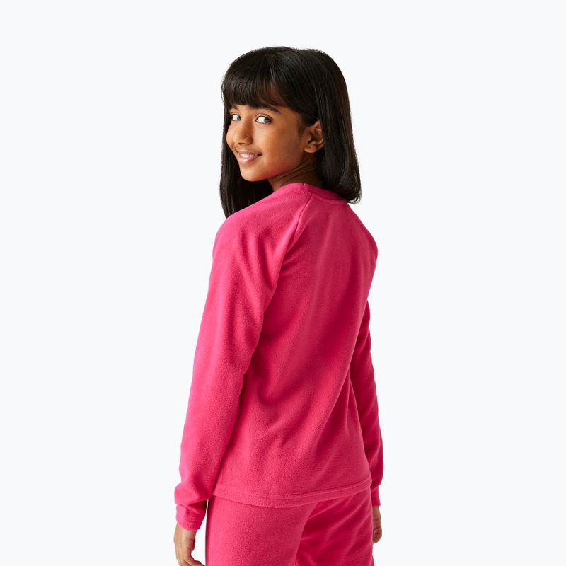Bluza termoaktywna dziecięca REGATTA Thermal Baselayer pink potion 3