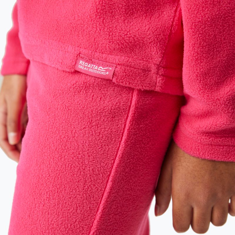 Longsleeve termoaktywny dziecięcy REGATTA Thermal Baselayer pink potion 5
