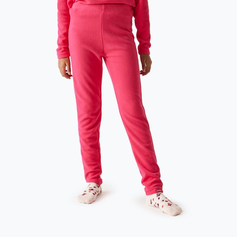 Spodnie termoaktywne dziecięce REGATTA Thermal Baselayer pink potion 4