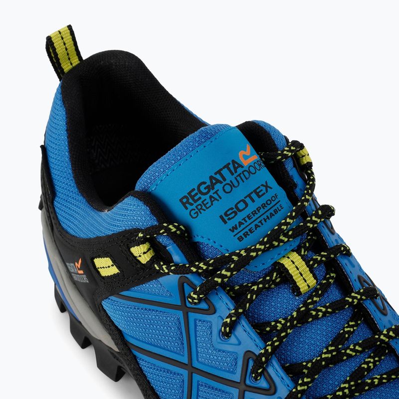 Buty trekkingowe męskie REGATTA Samaris III Low blue/lime punch 13