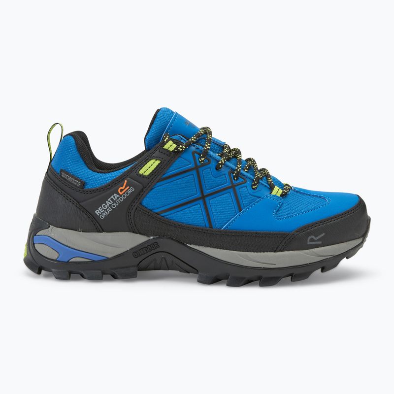 Buty trekkingowe męskie REGATTA Samaris III Low blue/lime punch 2