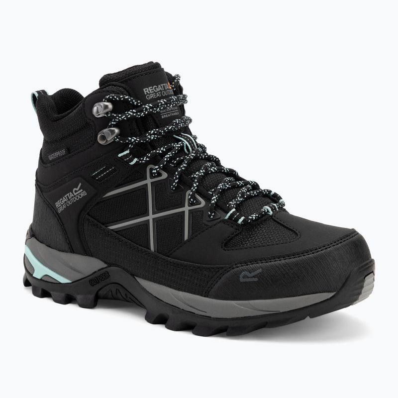 Buty trekkingowe damskie REGATTA Samaris III black/beached aqua