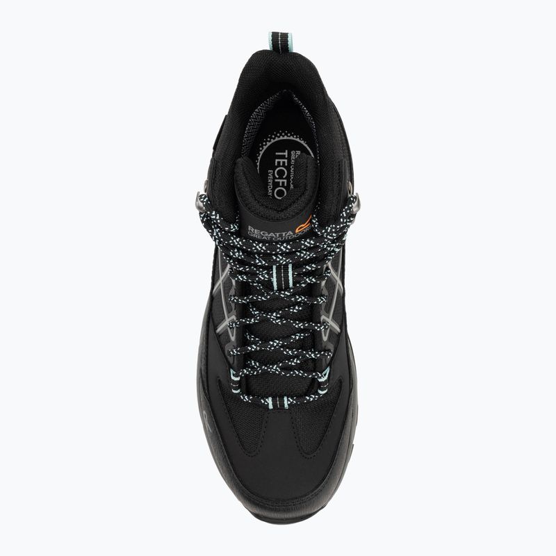 Buty trekkingowe damskie REGATTA Samaris III black/beached aqua 5
