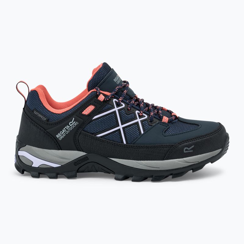 Buty trekkingowe damskie REGATTA Samaris III Low navy/lilac 2