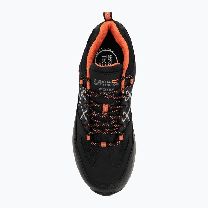 Buty trekkingowe damskie REGATTA Samaris III Low black/satsuma 5