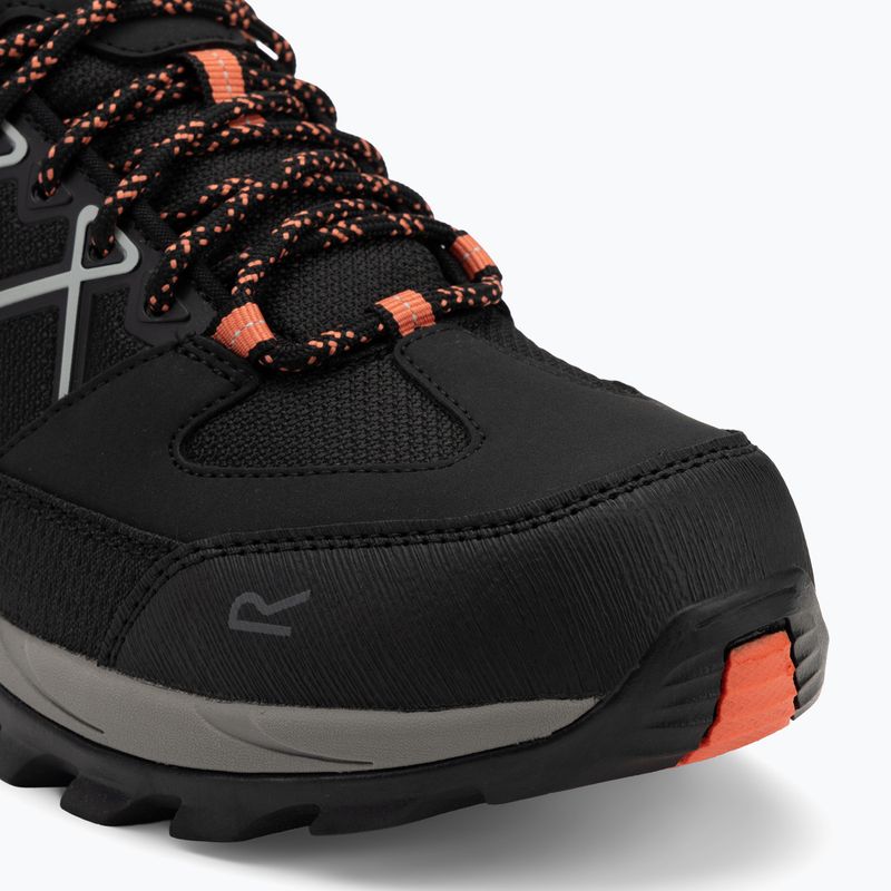 Buty trekkingowe damskie REGATTA Samaris III Low black/satsuma 7