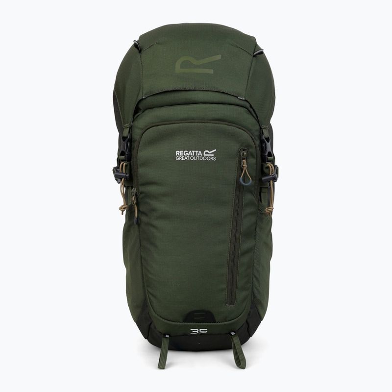 Plecak trekkingowy REGATTA Highton V2 35 l dark khaki/four leaf clover