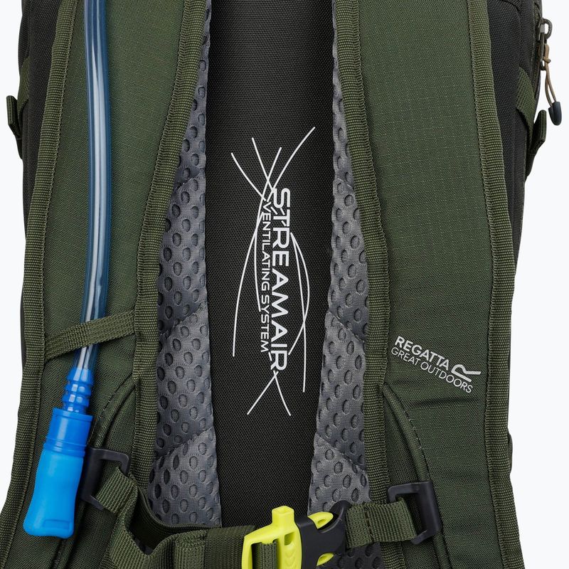 Plecak trekkingowy REGATTA Highton V2 35 l dark khaki/four leaf clover 6