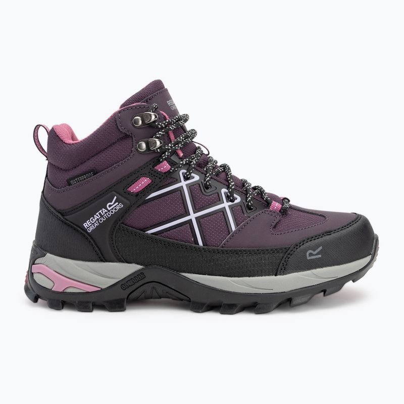 Buty trekkingowe damskie REGATTA Samaris III deep plum/red violet 2