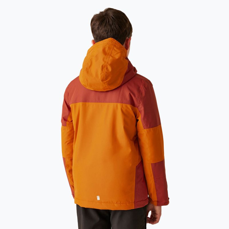 Kurtka dziecięca REGATTA Beamz IV fox/red ochre 3