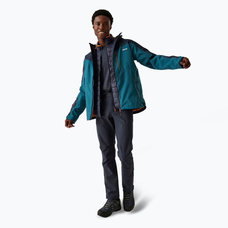 Kurtka 3w1 męska REGATTA Wentwood IX moroccan blue/navy 2