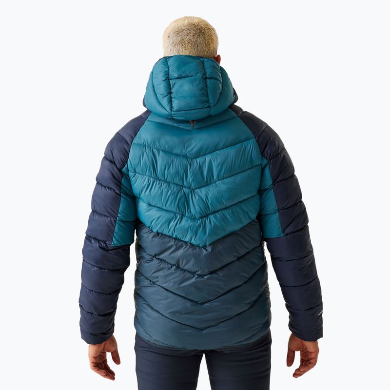 Kurtka męska REGATTA Hooded Dalent moroccan blue/moonlight denim 3