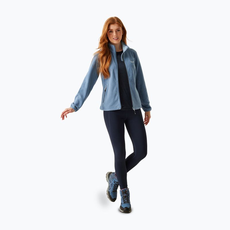 Bluza polarowa damska REGATTA Floreo IV coronet blue/clear sky 2