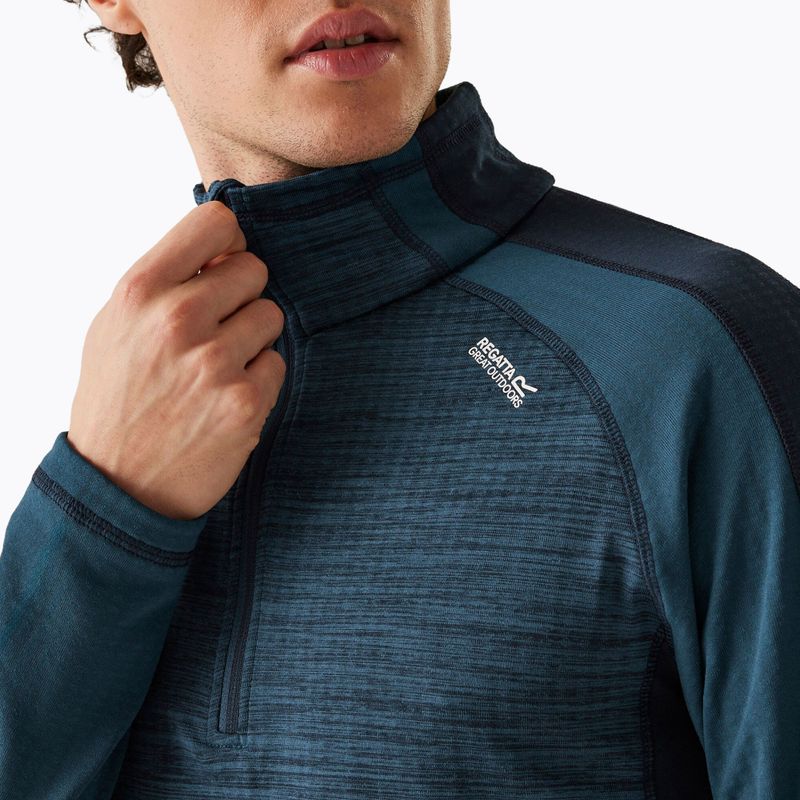Bluza trekkingowa męska REGATTA Hepley moonlight denim/navy 4