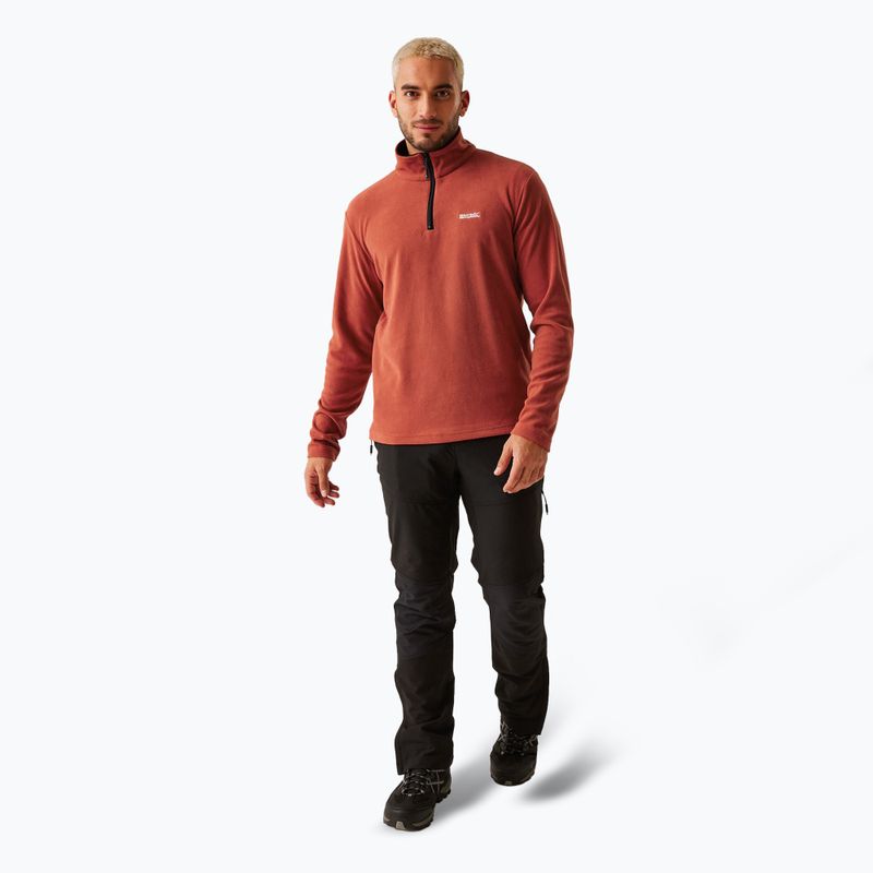 Bluza polarowa męska REGATTA Thompson red ochre 2