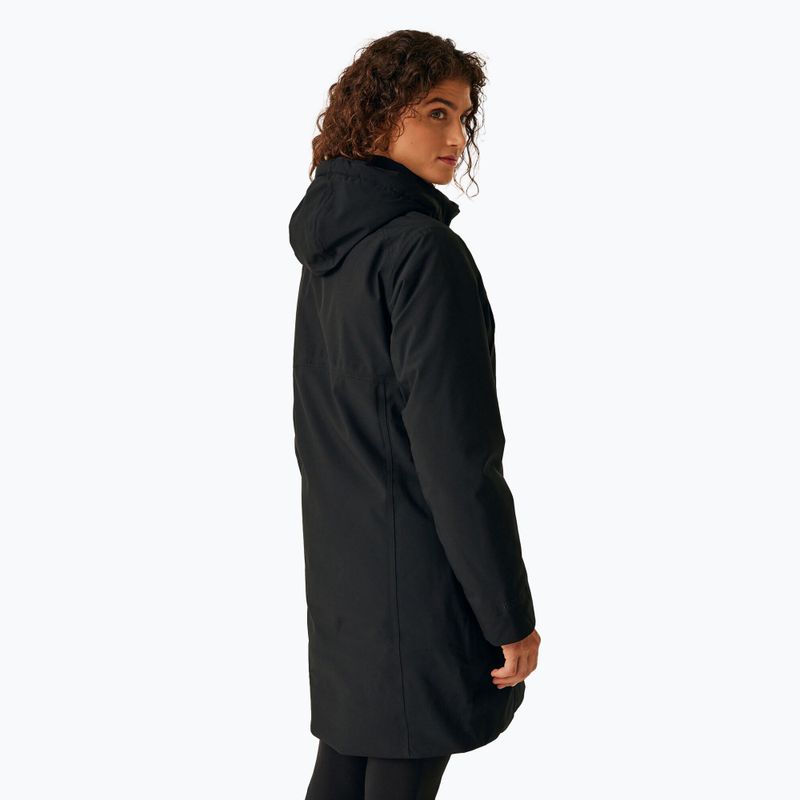 Płaszcz puchowy damski REGATTA Yewbank IV black/black 3