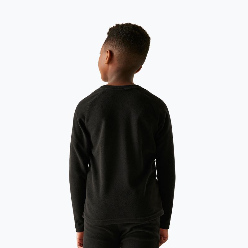 Bluza termoaktywna dziecięca REGATTA Thermal Baselayer black 5