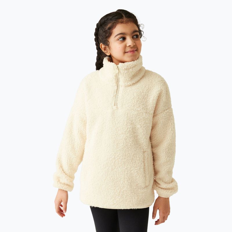 Bluza polarowa dziecięca REGATTA Kaliza Half Zip light vanilla