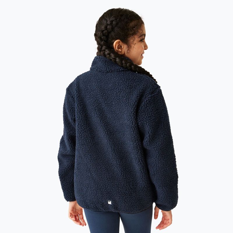 Bluza polarowa dziecięca REGATTA Junior Frankie Full Zip navy 3