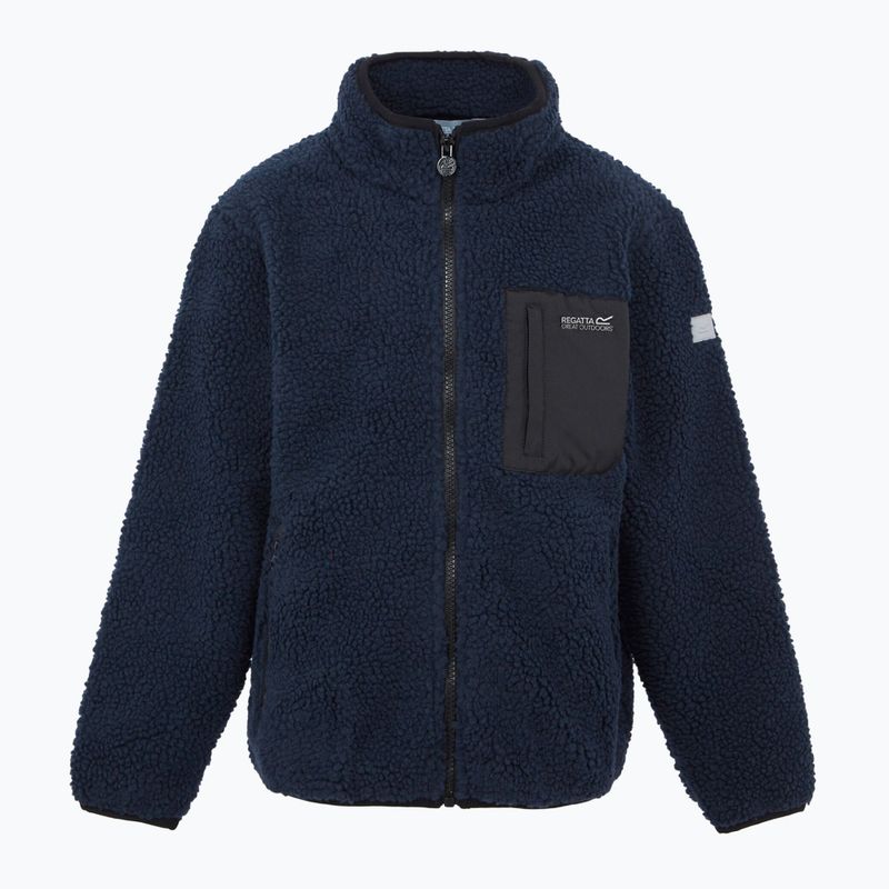 Bluza polarowa dziecięca REGATTA Junior Frankie Full Zip navy 5