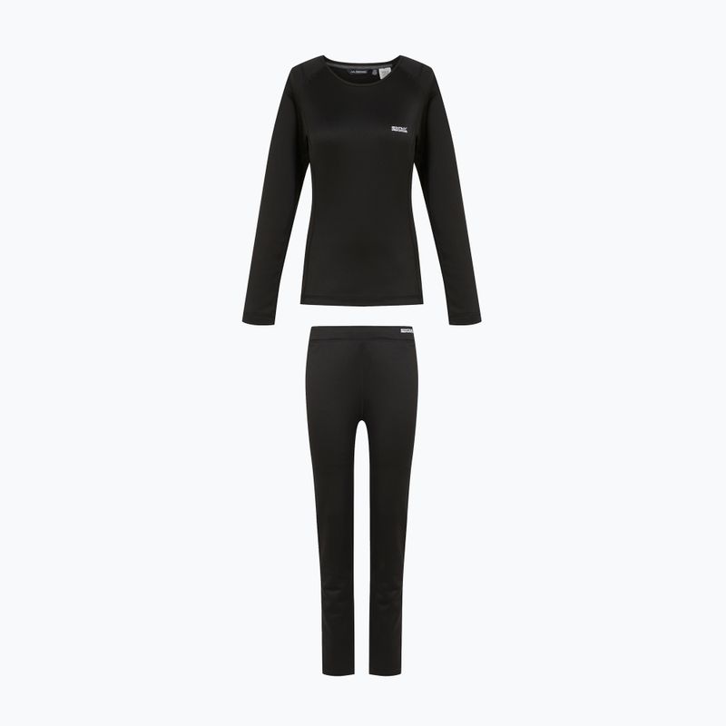Komplet bielizny termoaktywnej damskiej Regatta Thermal Baselayer black 6