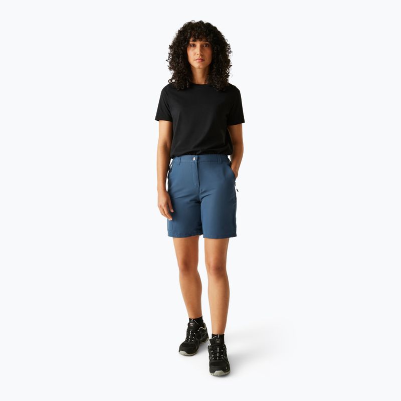 Spodenki trekkingowe damskie REGATTA Chaska III dark denim 2