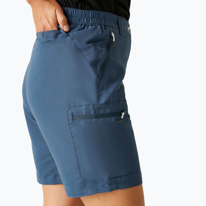 Spodenki trekkingowe damskie REGATTA Chaska III dark denim 4