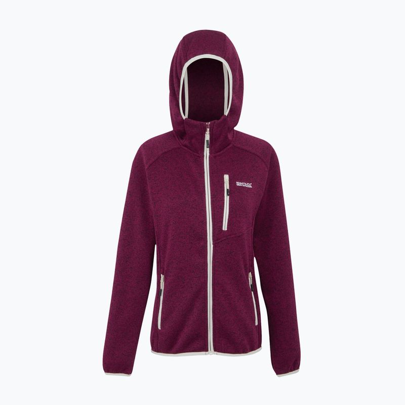 Bluza polarowa damska REGATTA Newhill II beaujolais/light vanilla 7