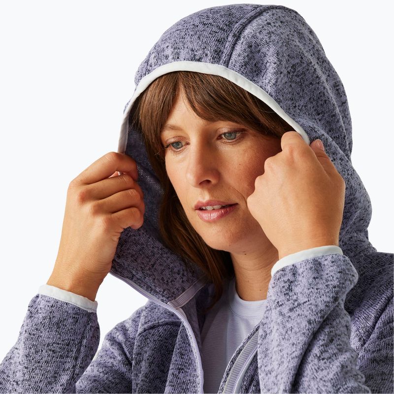 Bluza polarowa damska REGATTA Newhill II wisteria/lilac hint 4
