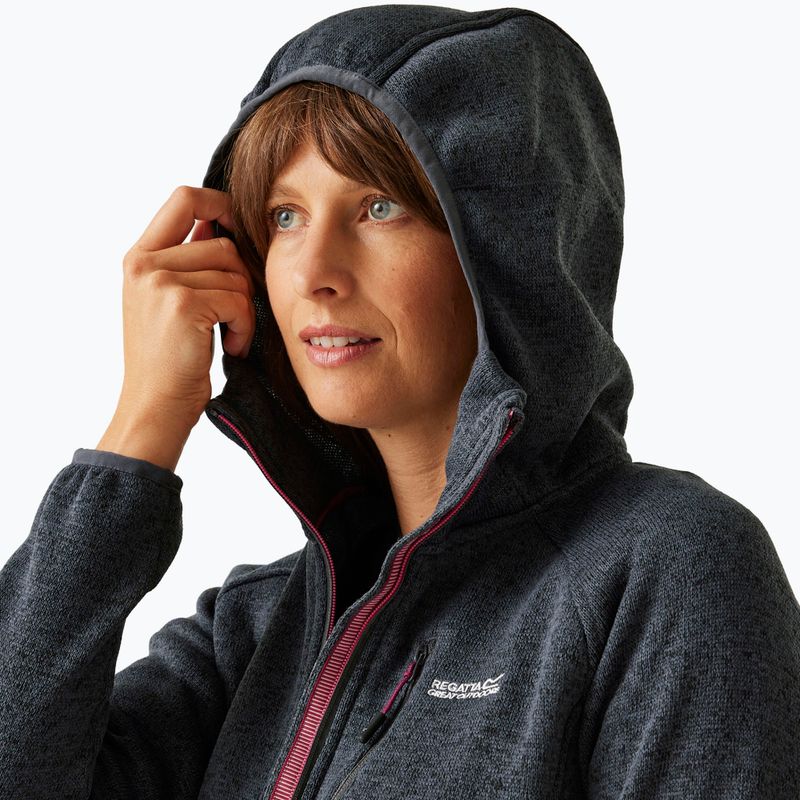 Bluza polarowa damska REGATTA Newhill II seal grey/pop 4