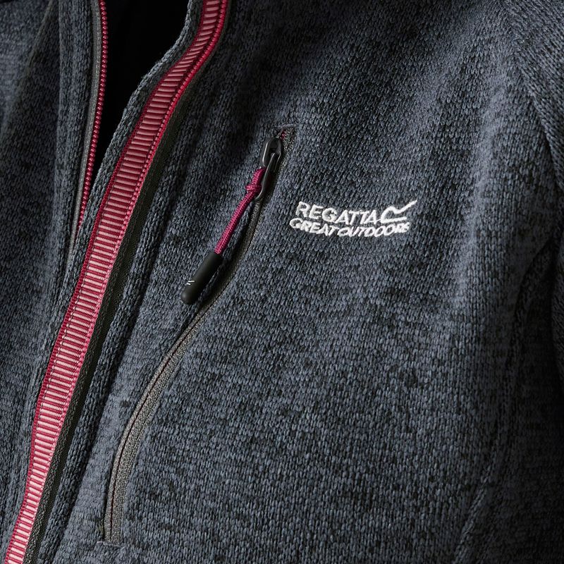 Bluza polarowa damska REGATTA Newhill II seal grey/pop 6