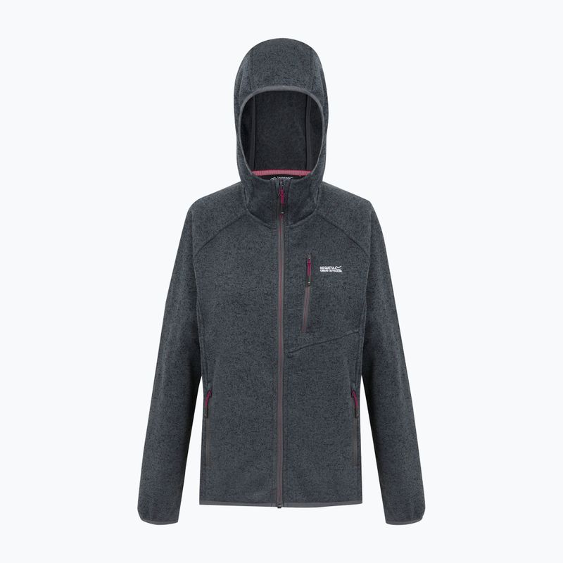 Bluza polarowa damska REGATTA Newhill II seal grey/pop 7