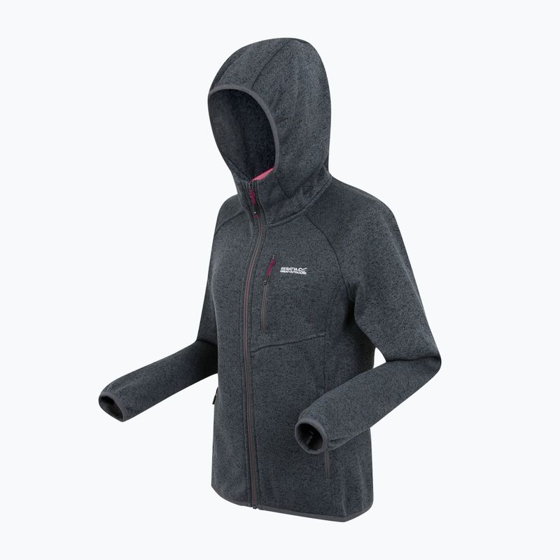 Bluza polarowa damska REGATTA Newhill II seal grey/pop 9