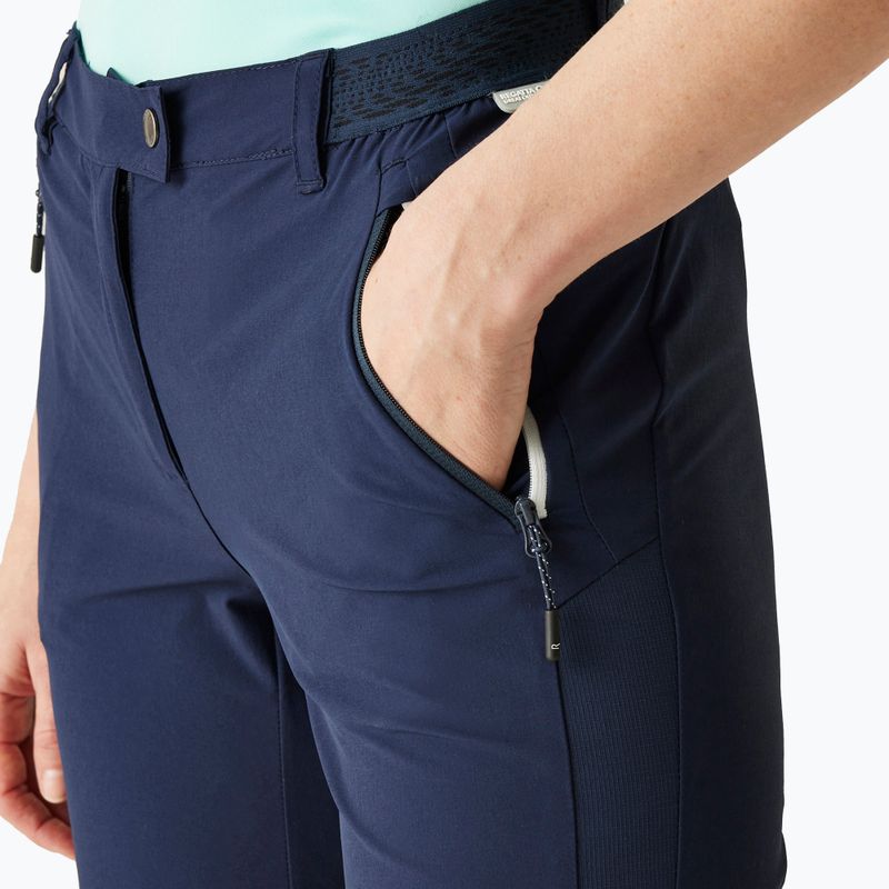 Spodenki trekkingowe damskie REGATTA Mountain II navy 4